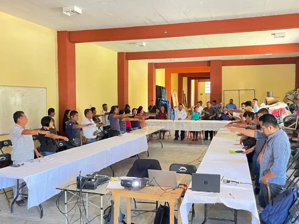 San Baltazar Loxicha conforma el Consejo de Desarrollo Social Municipal y prioriza obras para 2025