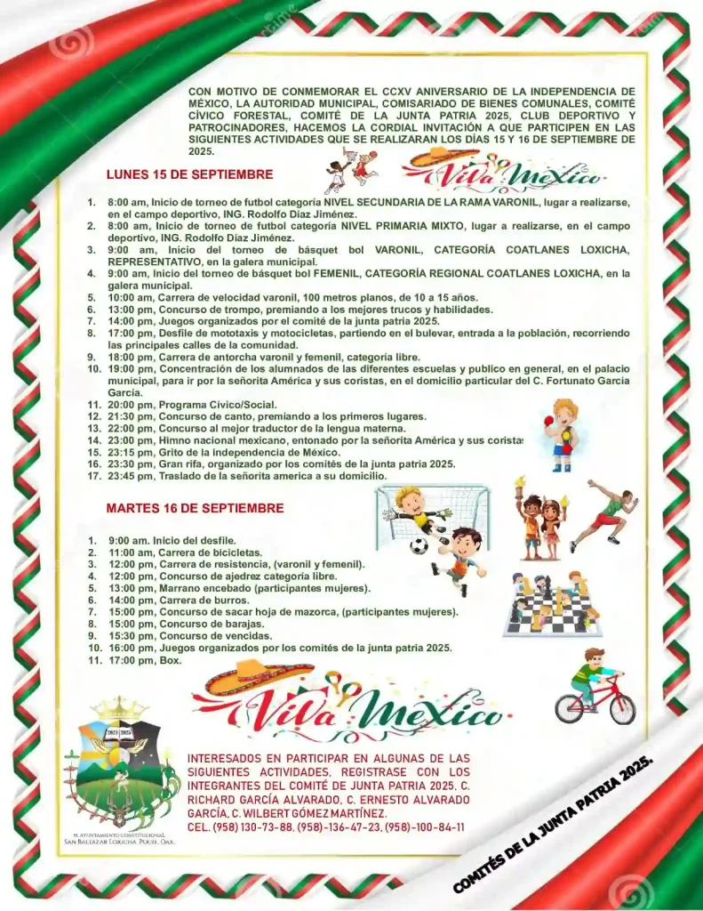 Fiestas patrias 2025: celebramos el CCXV aniversario de la independencia de México